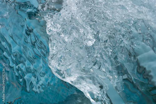 Ice berg detail in South East Alaska