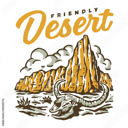 Desert illutration