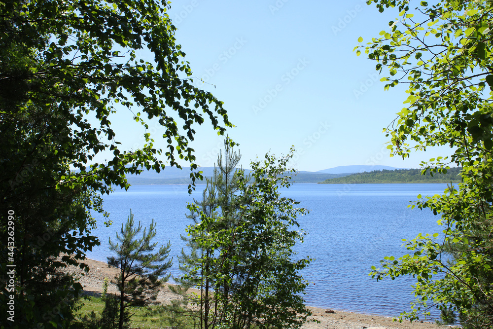 Леневское водохранилище. г. Нижний Тагил, Свердловская область.