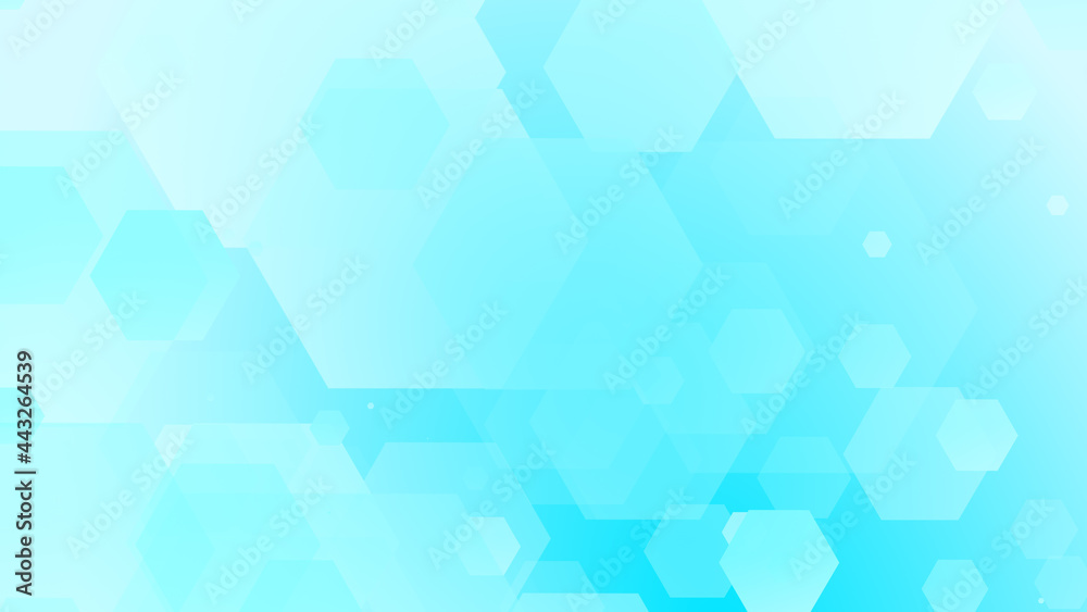 Abstract hexagon geometric white blue pattern technology medical and science background. Abstract hexagon geometric white blue pattern technology medical and science background.