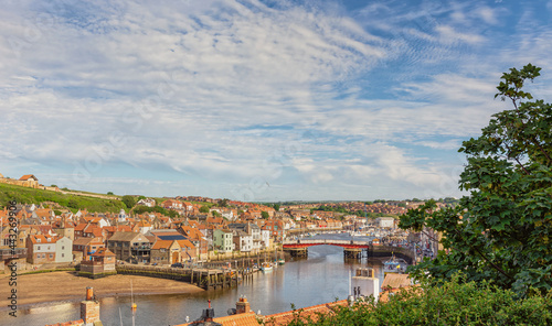 Whitby across the rooftops. © Jack Cousin