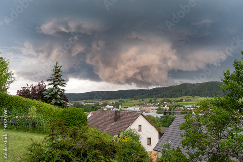 Gewitter bei Tuttlingen Rietheim-Weilheim
