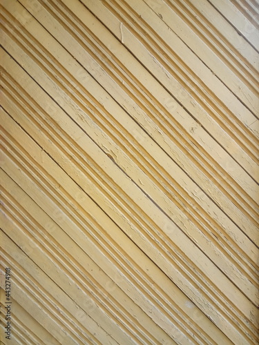 Fototapeta Naklejka Na Ścianę i Meble -  Yellow wood background, Vintage timber texture