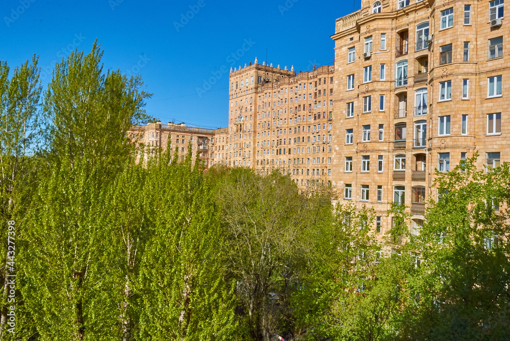 Fototapeta premium old castle in the city