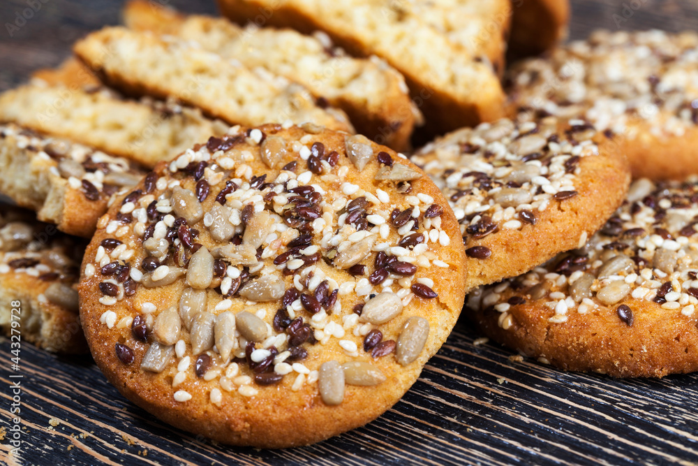 cookies with nuts and seeds