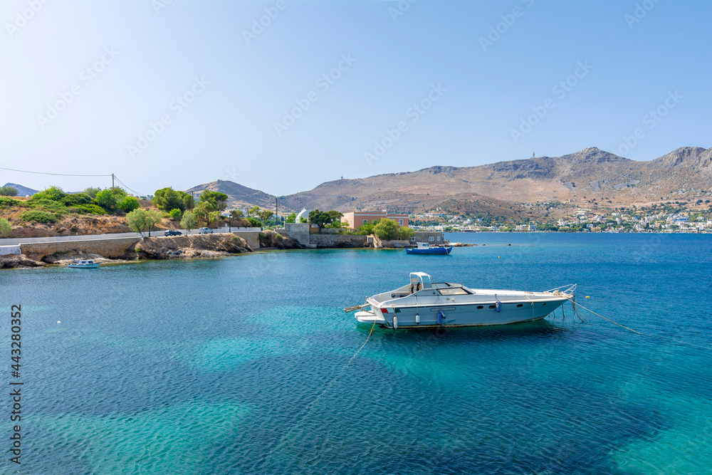 Agia Marina in Leros Island, Greece