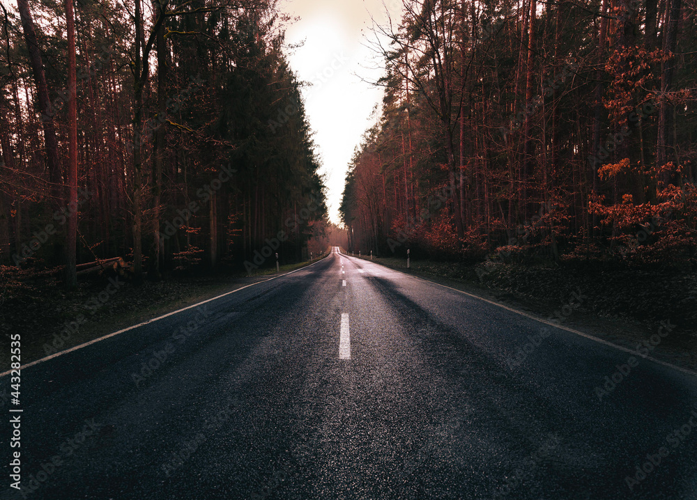 Obraz premium Hot way