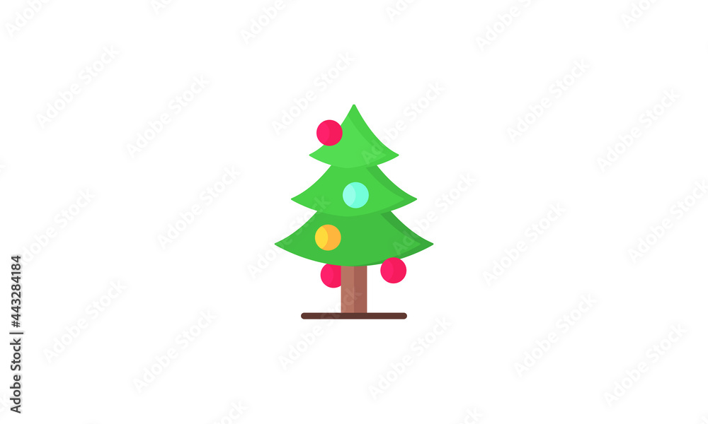 Christmas Tree Vector Silhouette Christmas Tree Vector Silhouette