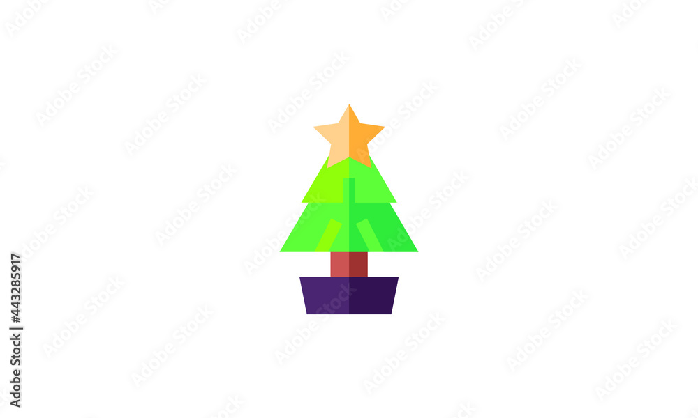 Christmas Tree Vector Silhouette Christmas Tree Vector Silhouette