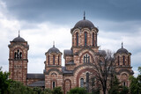 St. Mark's Church (Crkva Svetog Marka), Serbian Orthodox church located in the Tasmajdan park in Belgrade, built in 1940 in the Serbo-Byzantine style in Belgrade, capital of Serbia