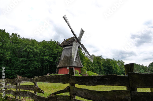 old windmill in the country