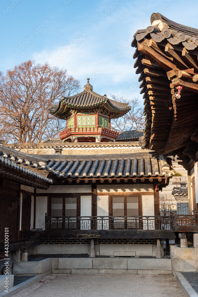 Nakseonjae residence in the royal Changdeokgung Palace in Seoul, South Korea Nakseonjae residence in the royal Changdeokgung Palace in Seoul, South Korea