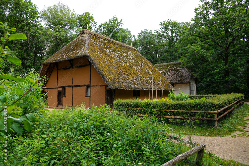 old house in the village