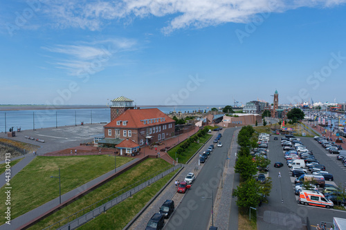 Bick auf Bremerhaven Meer Hafenwelten 