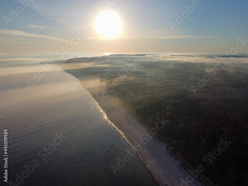 mgła nad morzem © Marcin