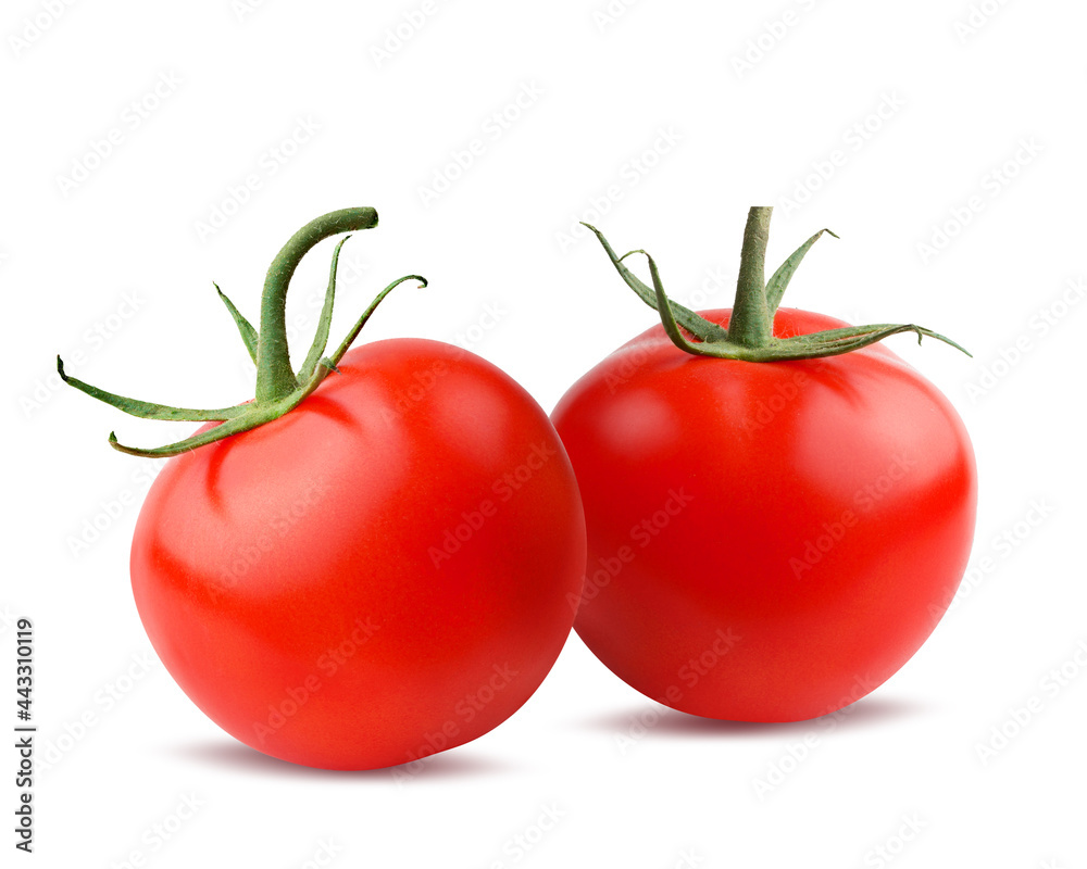 Tomatoes isolated on white background with clipping path Tomatoes isolated on white background with clipping path