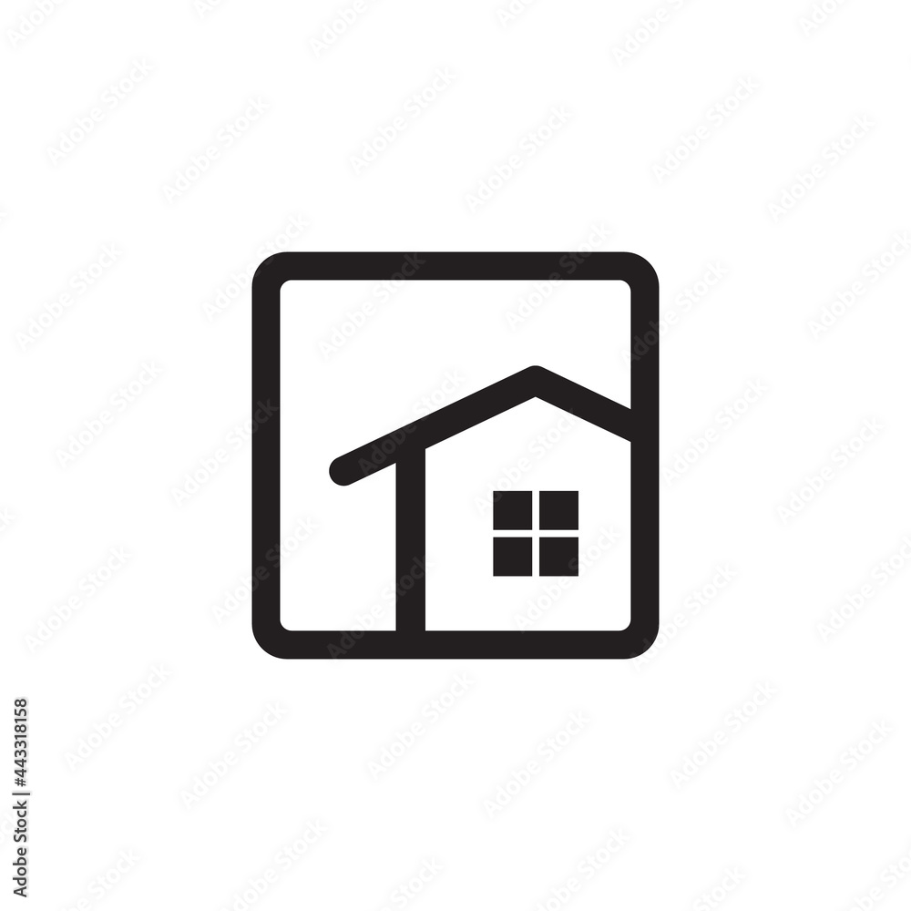 real estate logo icon, simple house, design isolated, vector illustration, template designs real estate logo icon, simple house, design isolated, vector illustration, template designs