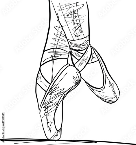 Dance ballerina ballet shoes