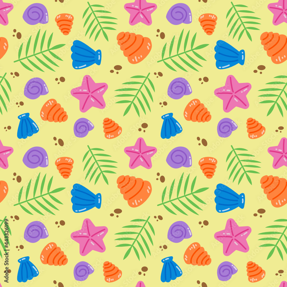summer beach seamless pattern background summer beach seamless pattern background