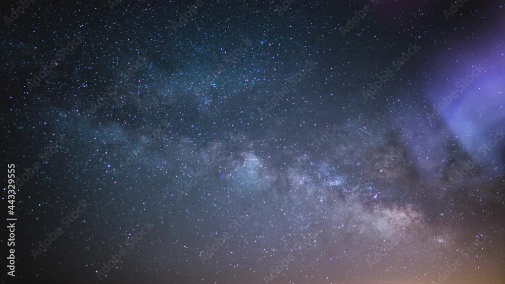 Aurora Milky Way Galaxy Time Lapse In Spring Sky 14 Aurora Milky Way Galaxy Time Lapse In Spring Sky 14