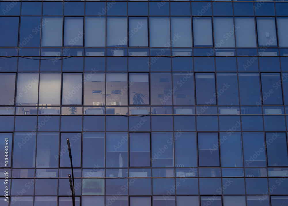 glass building facade