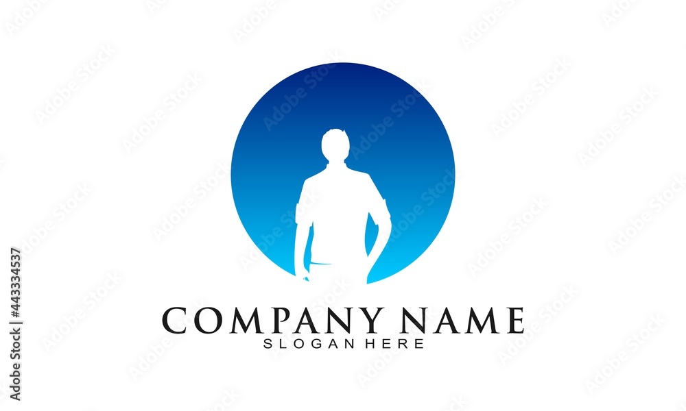 Style man vector icon Style man vector icon