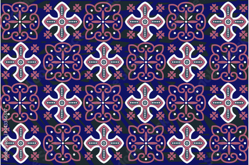 Indonesian batik motifs with very distinctive patterns. exclusive backgrounds. Vector Eps 10