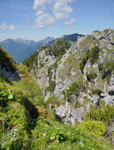 Spannende Wanderung zum Pürschling bei Oberammergau photo