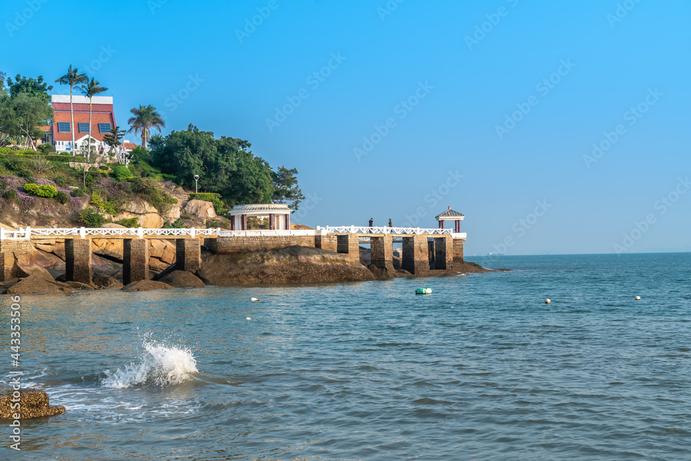 Scenery of Gulangyu Island, Xiamen, China Scenery of Gulangyu Island, Xiamen, China