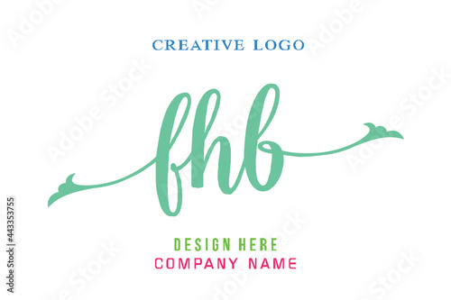 FHB lettering logo is simple, easy to understand and authoritative photo