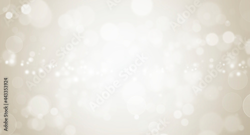 White Glitter Vintage Lights on Yellow Texture Background. Bokeh Silver and White. Defocused, Celebration, Christmas Holiday Background.