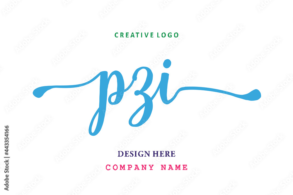PZI lettering logo is simple, easy to understand and authoritative PZI lettering logo is simple, easy to understand and authoritative