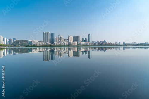 Xiamen City Architecture Landscape Skyline