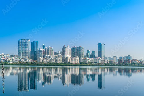 Xiamen City Architecture Landscape Skyline © 昊 周