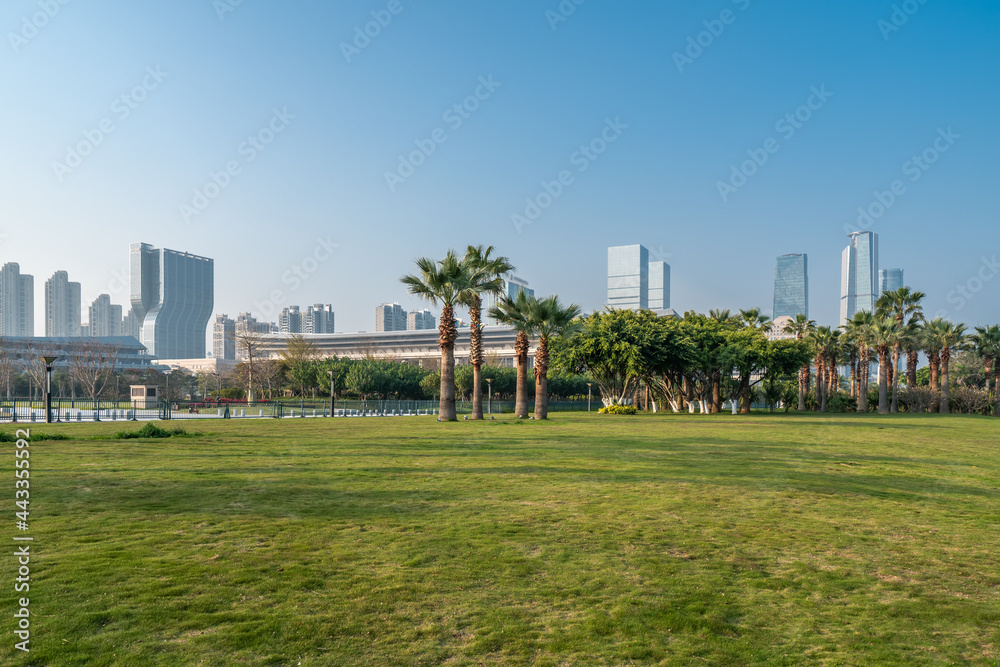 Xiamen Financial Center Architectural Landscape