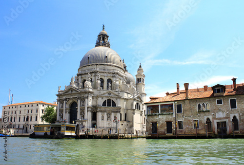 Grand Canal and Basilica Santa Maria della Salute, Venice, Italy © frenta