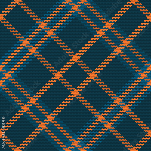 Seamless pattern of scottish tartan plaid. Repeatable background with check fabric texture. Vector backdrop striped textile print.