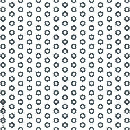 Vector pattern. abstract flower monochrome stylish  repeating with small floral.