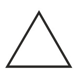 fire symbol triangle
