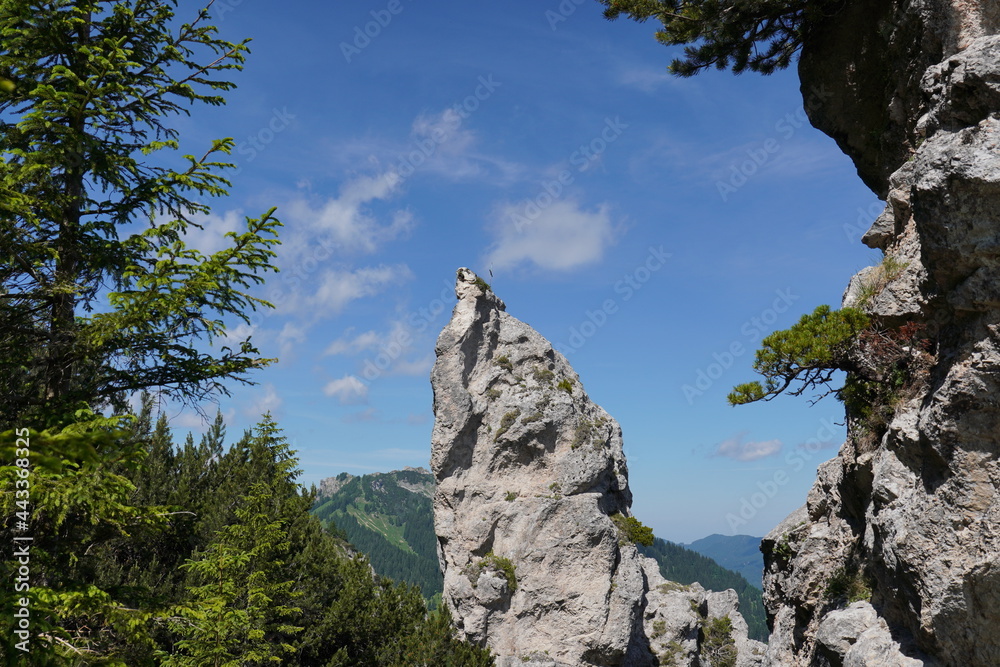 Spannende Grat-Wanderung Oberammergau: Am Zahn