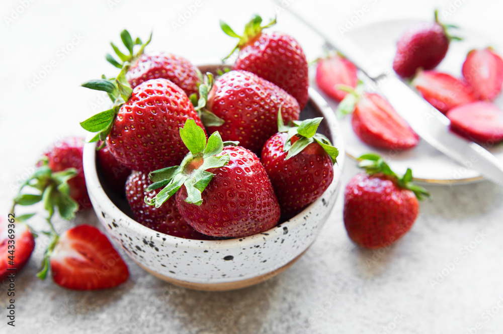 Fresh ripe delicious strawberries Fresh ripe delicious strawberries