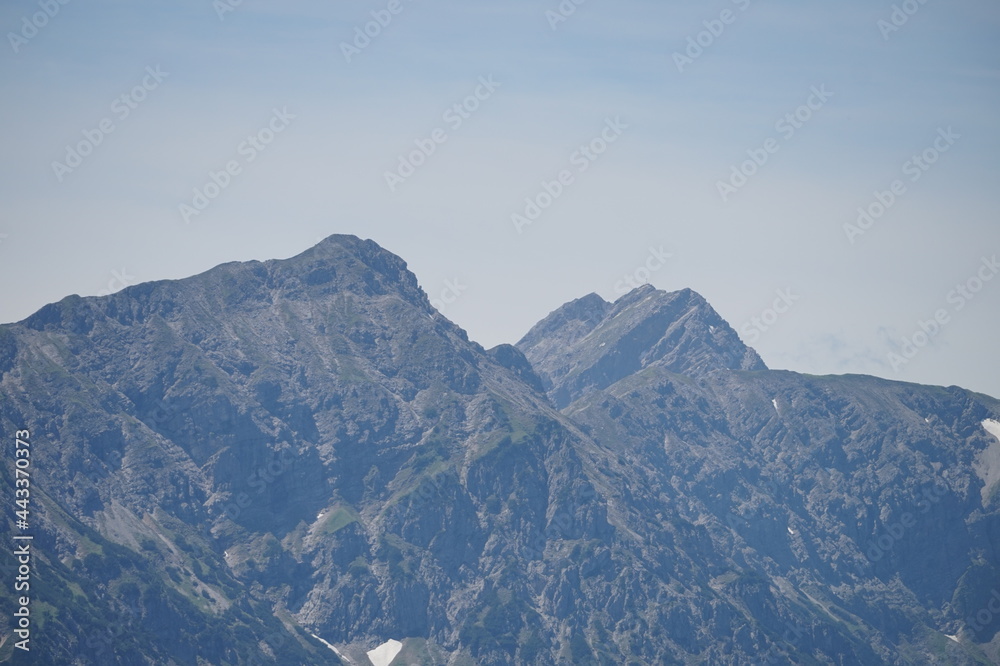 Spannende Grat-Wanderung Oberammergau/Zahn/Sonnenberg/Pürschling: Blick nach Süden
