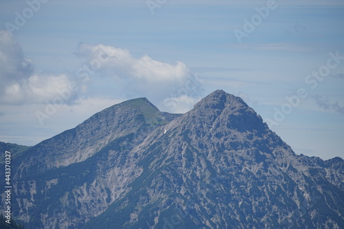 Spannende Grat-Wanderung Oberammergau: Blick nach Süden