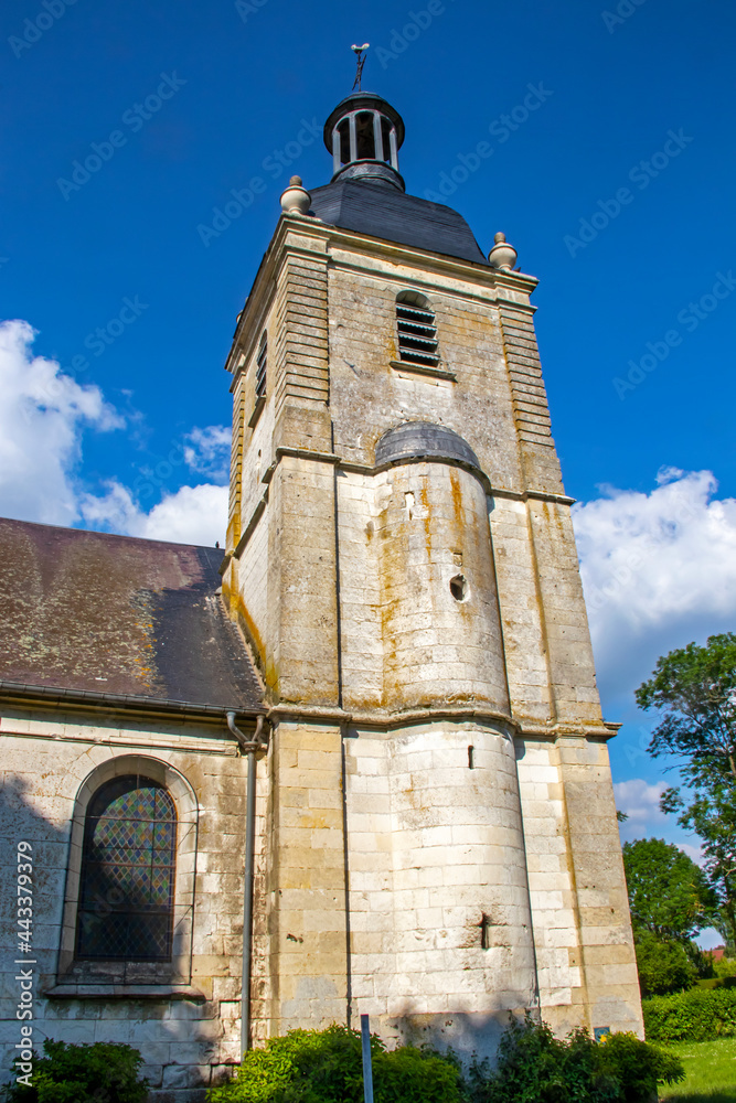 Essertaux. Eglise Saint-Jacques. Somme. Picardie. Hauts-de-France