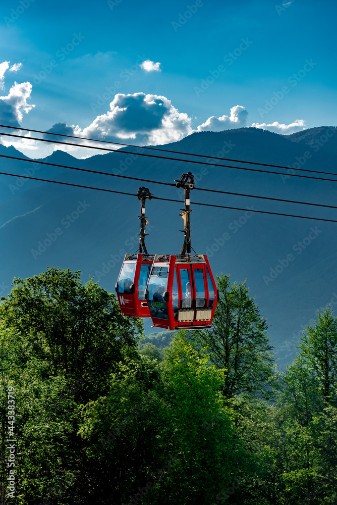 nature of russia mountains