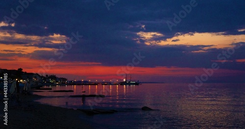 sunset over the harbor © Лариса Луценко