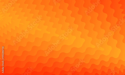Cartoon fire wave gradient background for business companies, financial corporations, social media channels. Web banners, posters, printed products, magazine covers, thumbnails, data science.