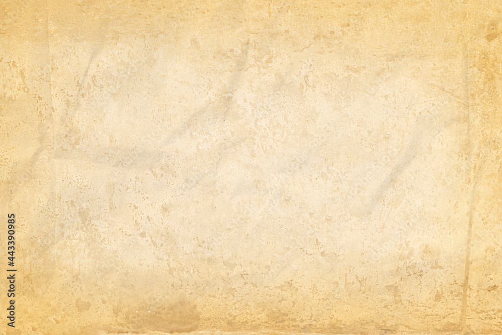 Obraz premium Vintage paper texture background, grunge retro rustic cardboard brown empty blank space page with grunge fiber pattern