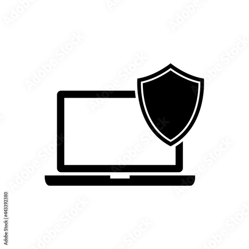 Free Download Shield icon, logo isolated on a white background - GFXLoad
