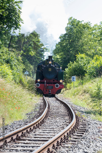 Dampflokbetrieb der Bohltalbahn